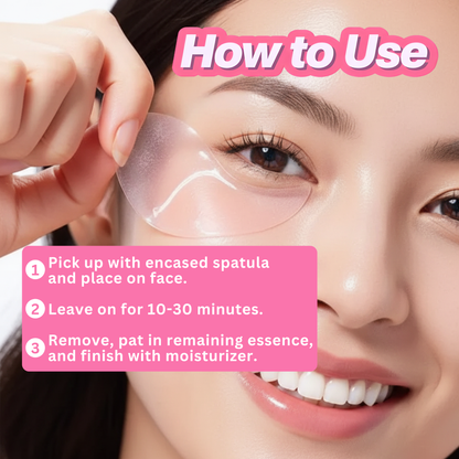 The Peptide + Collagen Hydrogel Eye Patch